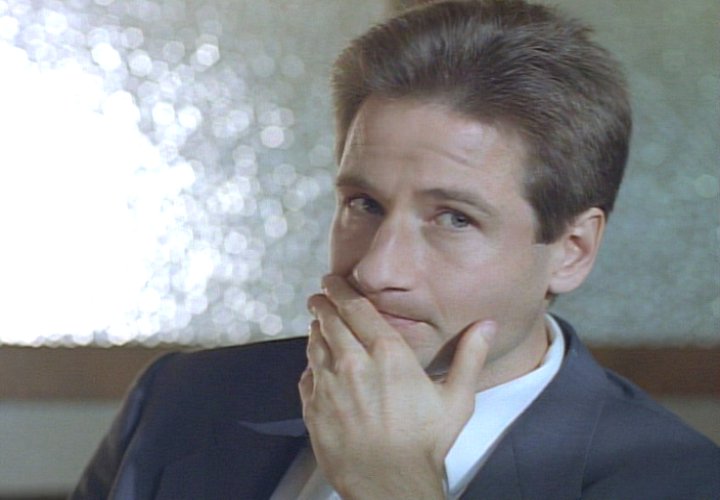 David Duchovny as Fox Mulder in "The X-Files"